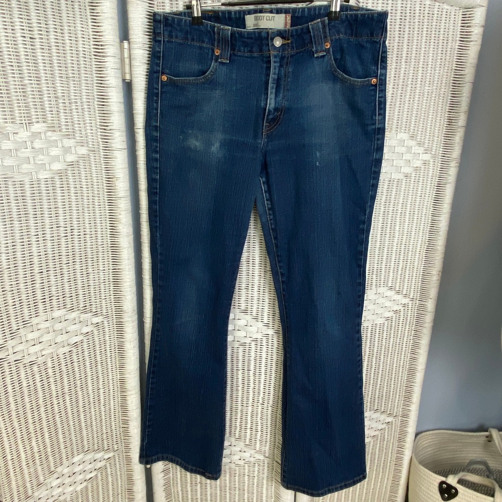 Levi's 525‎ Bootcut Jeans Women's 12M Medium Wash Stretch Denim
